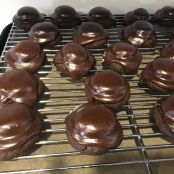 Chocolate-Marshmallow Cookies 