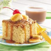 Banana Toffee Picnic Cake