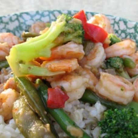 Simple Shrimp Stir Fry