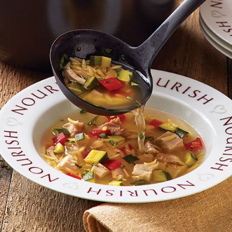 Chicken And Orzo Soup