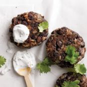 Black Bean & Brown Rice Cakes