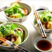 GENTLY COOKED BREASTS w/GARLIC & GINGER