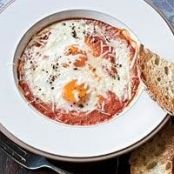 Eggs Baked in Roasted Tomato Sauce