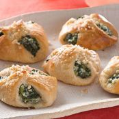 Spinach Bundles, Cheesy