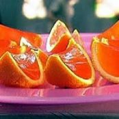 Jello Shots in Oranges