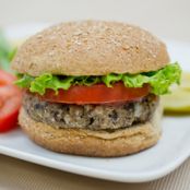Lentil and Black Bean Burgers