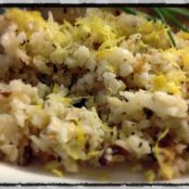 Lemon and Almond Cauliflower 'Rice'