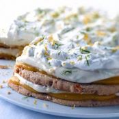 Citrus Shortbread Torte