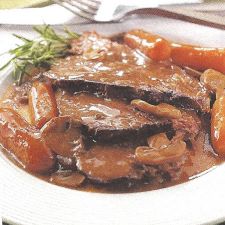Crockpot Beef Pot Roast with Gravy
