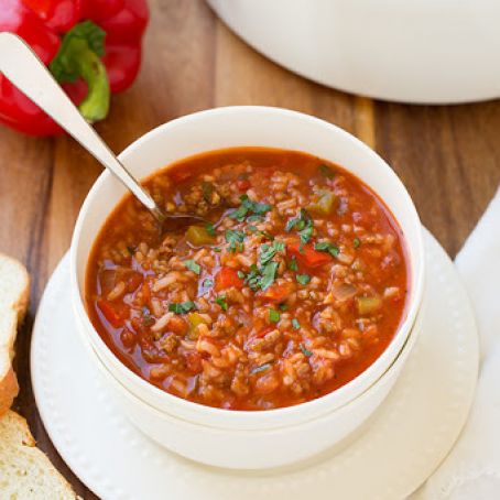 Stuffed Pepper Soup