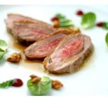 Duck Breast with Fig Sauce