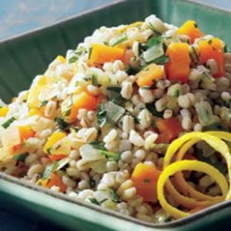 Butternut Barley Pilaf