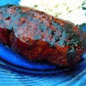 Molasses-Mustard Glazed Pork Medallions