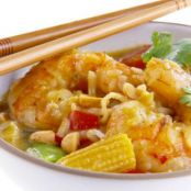 Thai Shrimp in Yellow Curry