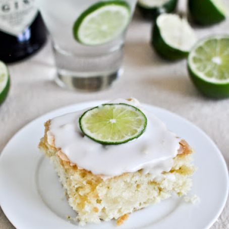 Gin and Tonic Cake