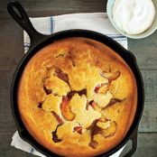 SKILLET PEACH COBBLER