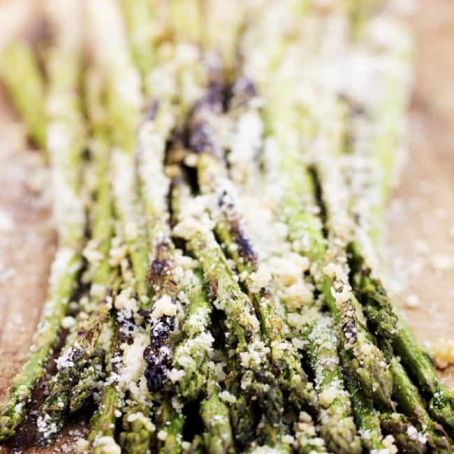 Grilled Parmesan Garlic Asparagus 