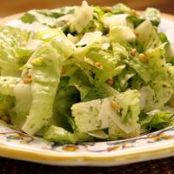 Chopped Hearts of Romaine with Salsa Verde
