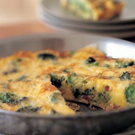 Broccoli and Panchetta Frittata