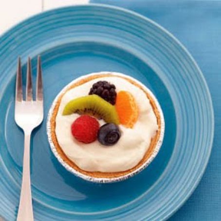 White Chocolate Mousse Tarts