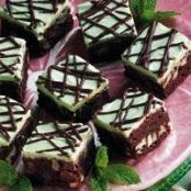Mint Chocolate Brownies