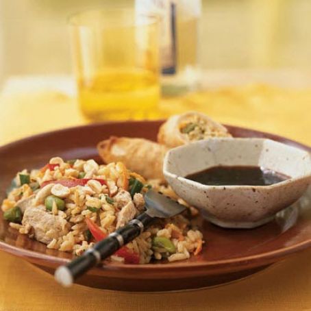 Pork and Edamame Fried Rice