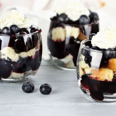 Blueberry Trifle