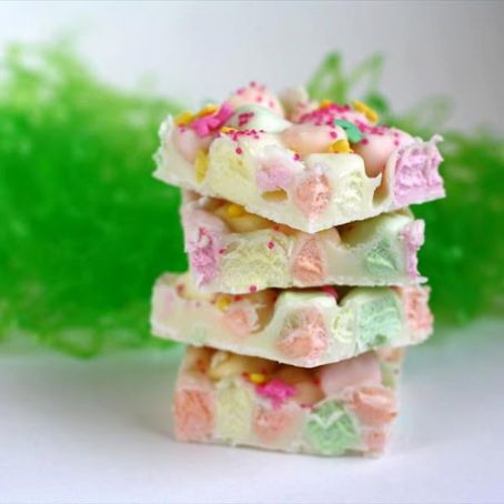 Easter Marshmallow Bark