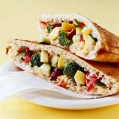 Chopped Salad in a Pocket