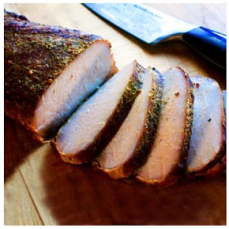Apple Smoked Pork Loin
