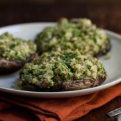 Vegetarian Quinoa Stuffed Portobello Mushrooms Recipe- Frontier Natural Products Co-op