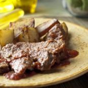 Sliced Steak Pizzaiola