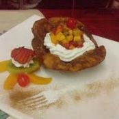 CAMARONES EMPANIZADOS EN SALSA DE DURAZNO