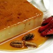 La Golondrina Cafe's flan