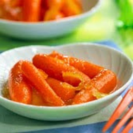 Orange-ginger carrots