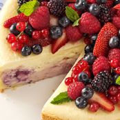 Red, White and Blue Cheesecake