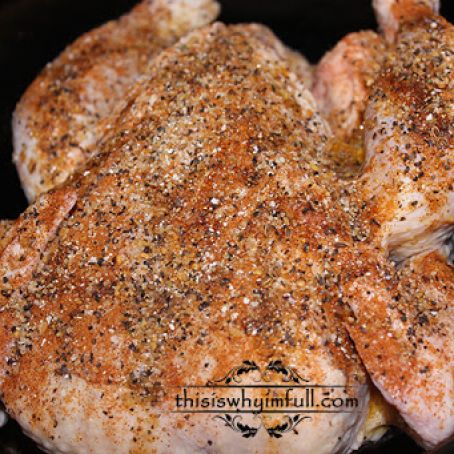 Slow Cooker Whole Chicken