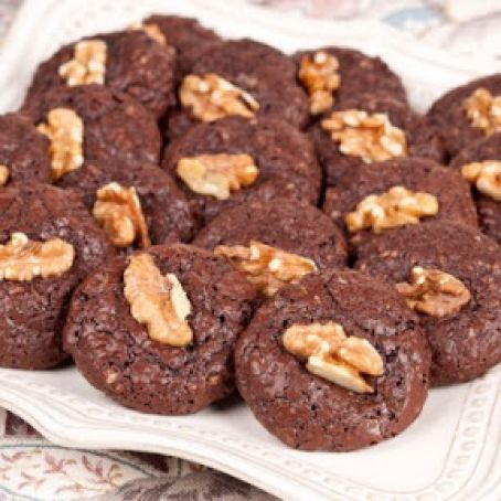 cookie - Gluten-Free Chocolate Walnut Cookies