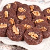 cookie - Gluten-Free Chocolate Walnut Cookies