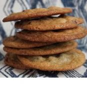 Crisp Chocolate Chip Cookies