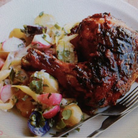 Chicken, Grilled Ginger-Beer