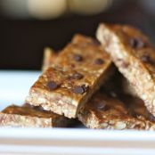 bars - dark chocolate nut butter granola bars