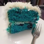 Blueberry Blue Velvet Cake Recipe