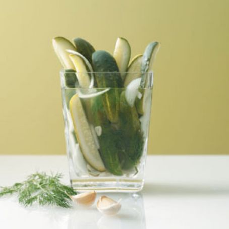 Refrigerator Dill Pickles Recipe