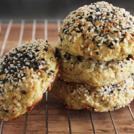 quickbread - cauliflower rolls