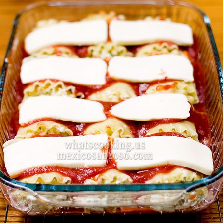 Poblano Lasagna Rolls