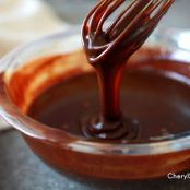 homemade chocolate hot fudge sauce