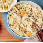 Penne with Butternut Squash and Goat Cheese