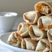 Game  Day Baked Chicken Burritos