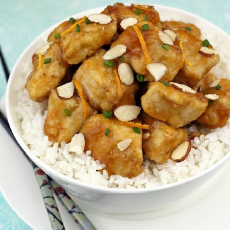 Baked Chinese Orange Chicken